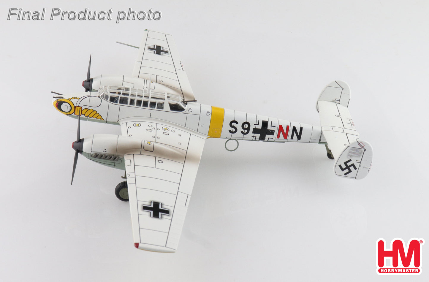 1/72 Bf 110E "S9+NN" flown by Lt. Herbert Kutscha, 5./ZG 1, Soviet Union, 1942