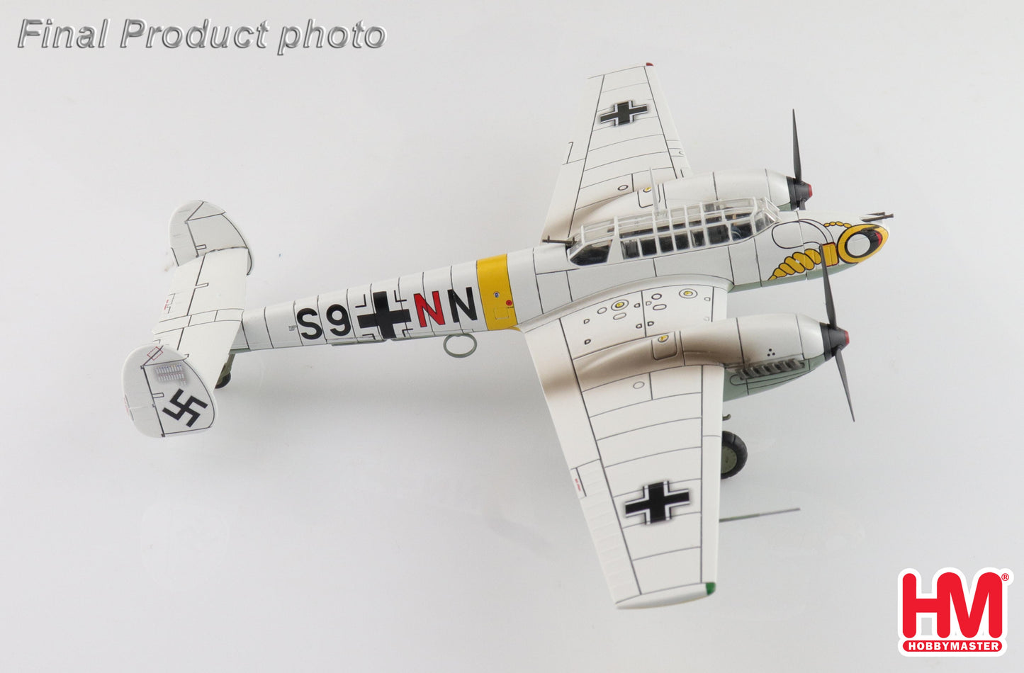 1/72 Bf 110E "S9+NN" flown by Lt. Herbert Kutscha, 5./ZG 1, Soviet Union, 1942