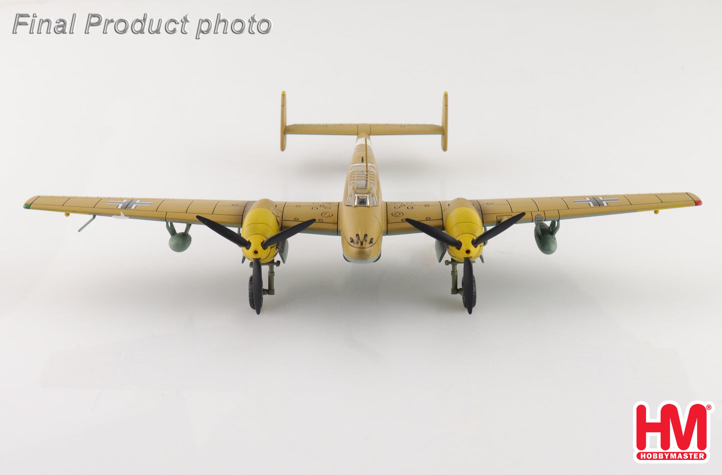 1/72 Bf 110E-2 3U+AR, 7./ZG 26, Italy 1941 (Special Weathered Version)