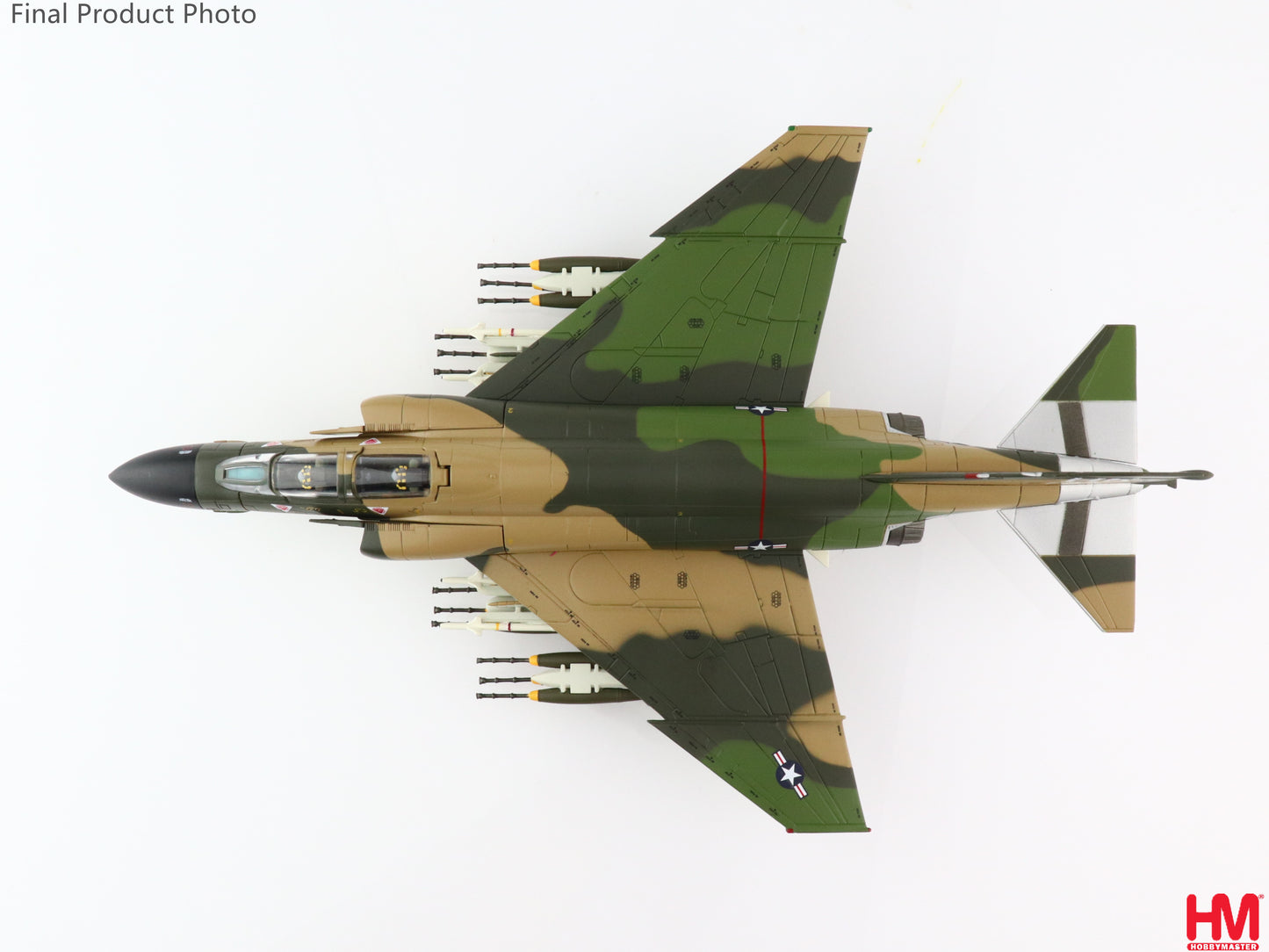 1/72 F-4D Phantom II, 66-7733, 480th TFS, USAF, Phu Cat AB, 1969 (with 12 x Mk.82 Bombs on Underwings)