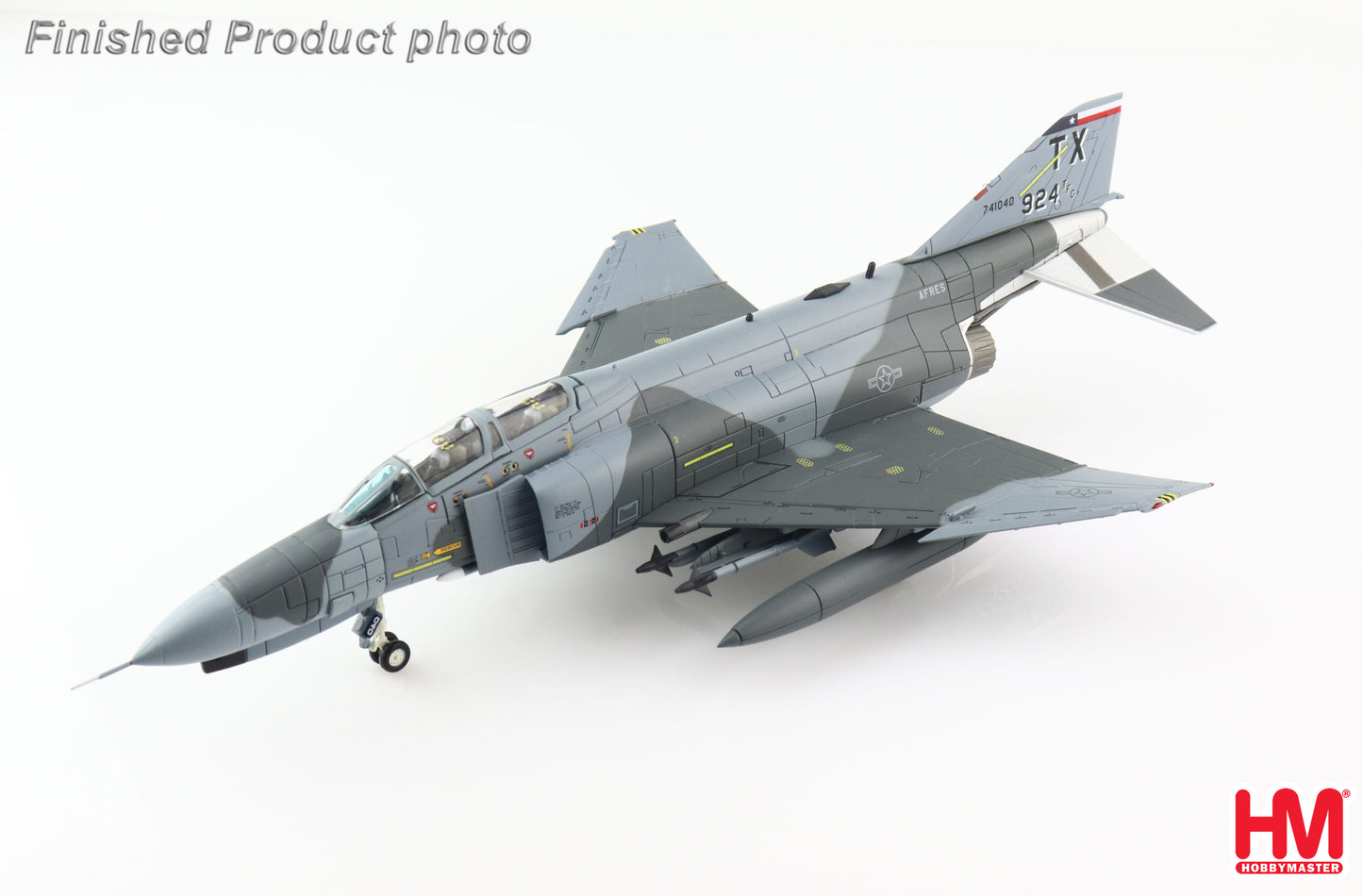 1/72 F-4E Phantom II, USAF 74-1040/TX 704th FS AFRES Bergstrom Air Force Base Gunsmoke Competition Nellis AFB 1989