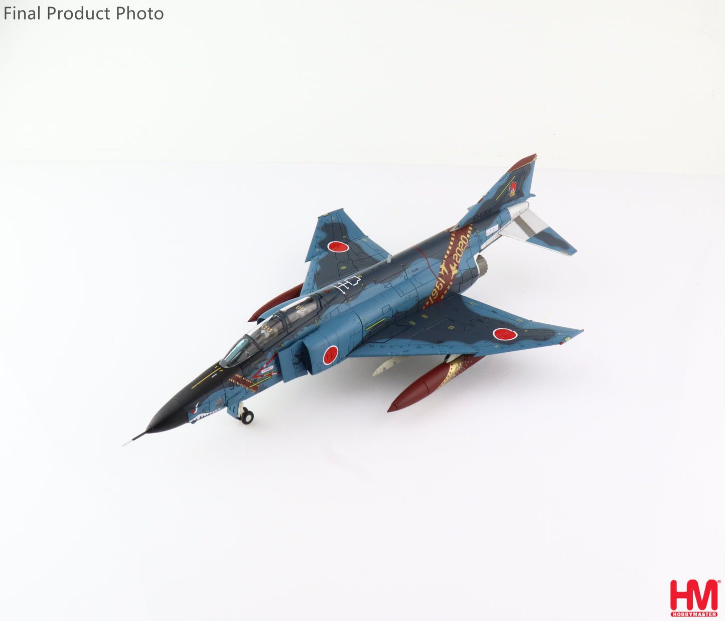 1/72 RF-4E Phantom II 47-6905, 501 SQ, JASDF "Final Year 2020" (with 3 Types of Recon Pod)