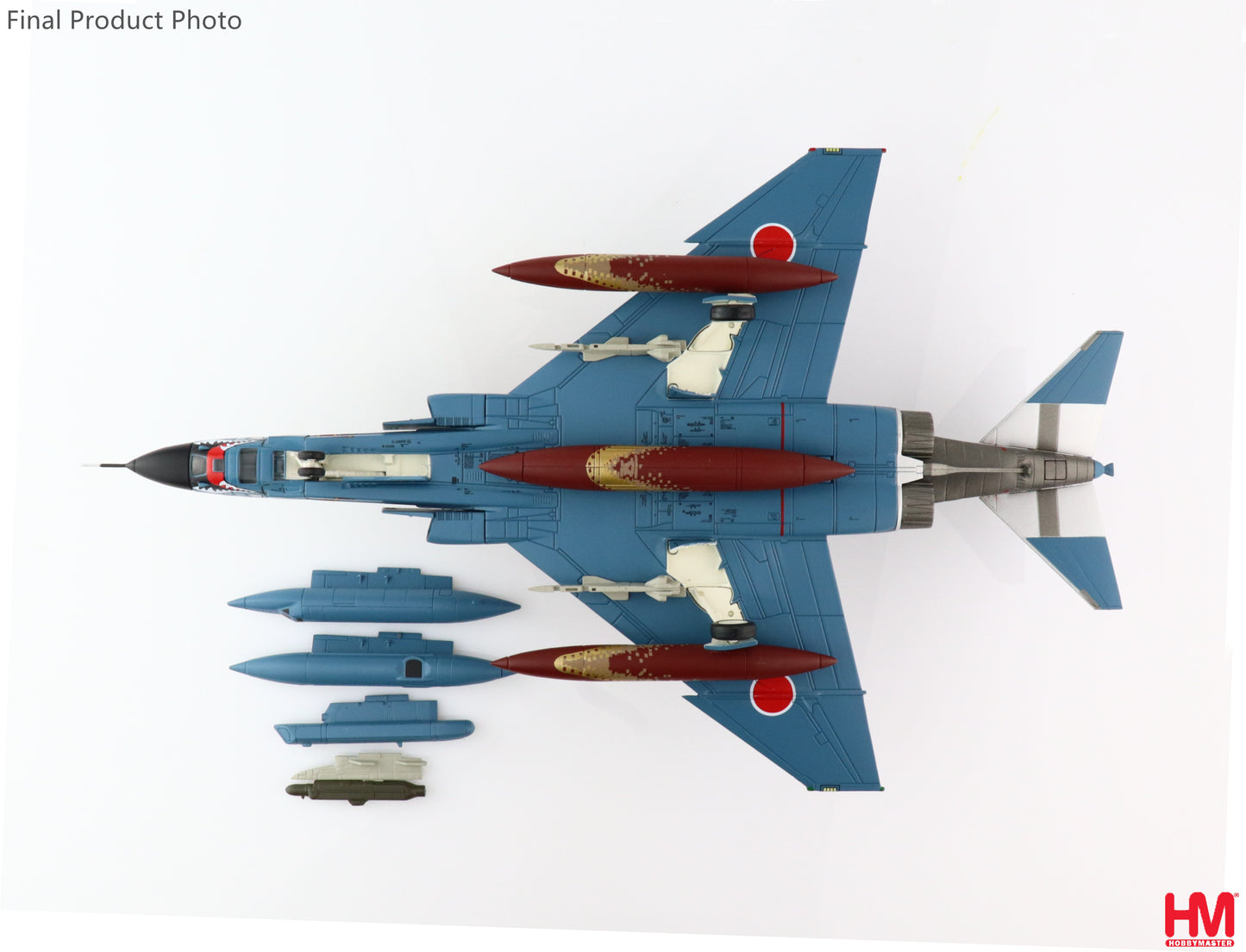 1/72 RF-4E Phantom II 47-6905, 501 SQ, JASDF "Final Year 2020" (with 3 Types of Recon Pod)