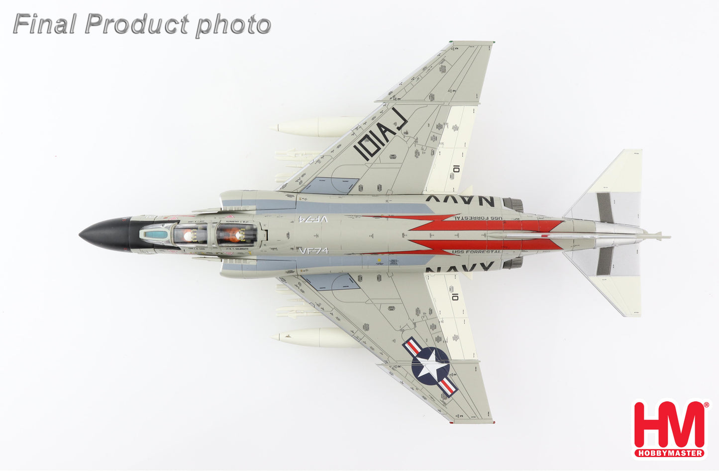 1/72 F-4H-1 (F-4B) Phantom II US Navy, 148381, VF-74 "Bedevilers", CVA-59 USS Forrestal, 1962