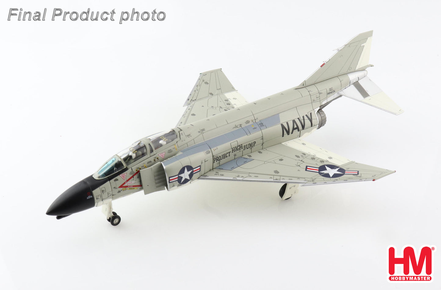 1/72 F-4H-1 Phantom II US Navy, "Project High Jump" 148423h, Test Pilot Commander John Watts Young, April 1962