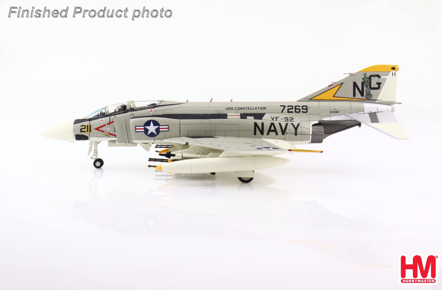 1/72 F-4J US Navy, "Mig-17 Killer" 157269, VF-92 "Silver Kings", USS Constellation, 10 May 1972
