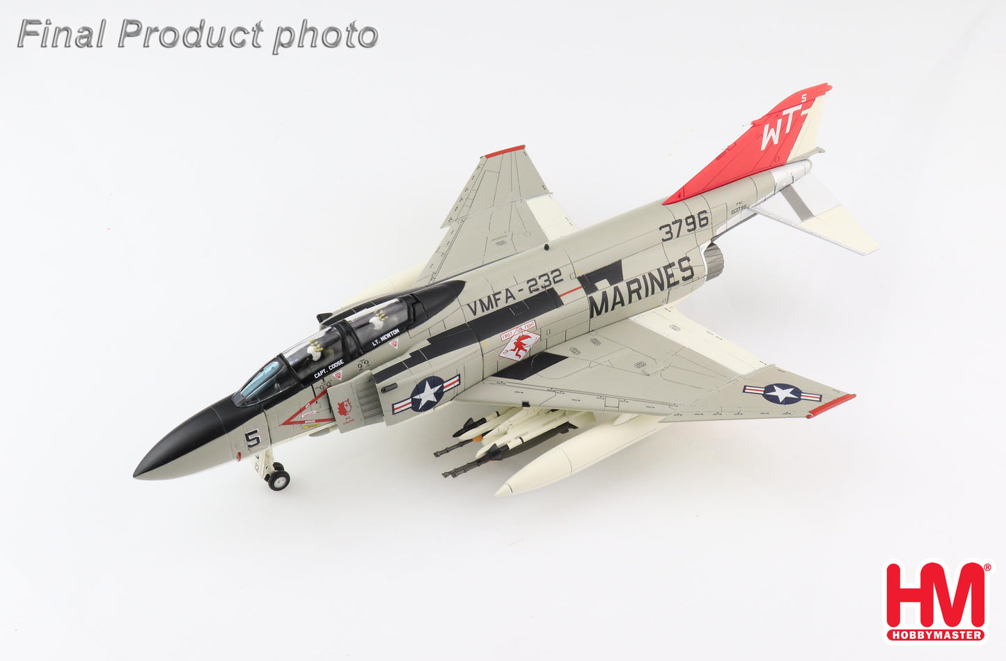 1/72 F-4J Phantom II 153796, VMFA-232 "Red Devils", US Marines, Japan 1977