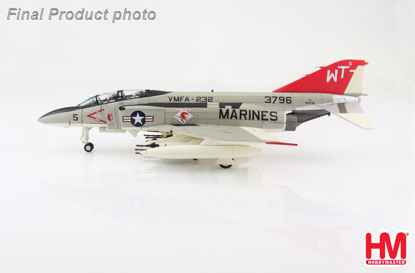1/72 F-4J Phantom II 153796, VMFA-232 "Red Devils", US Marines, Japan 1977