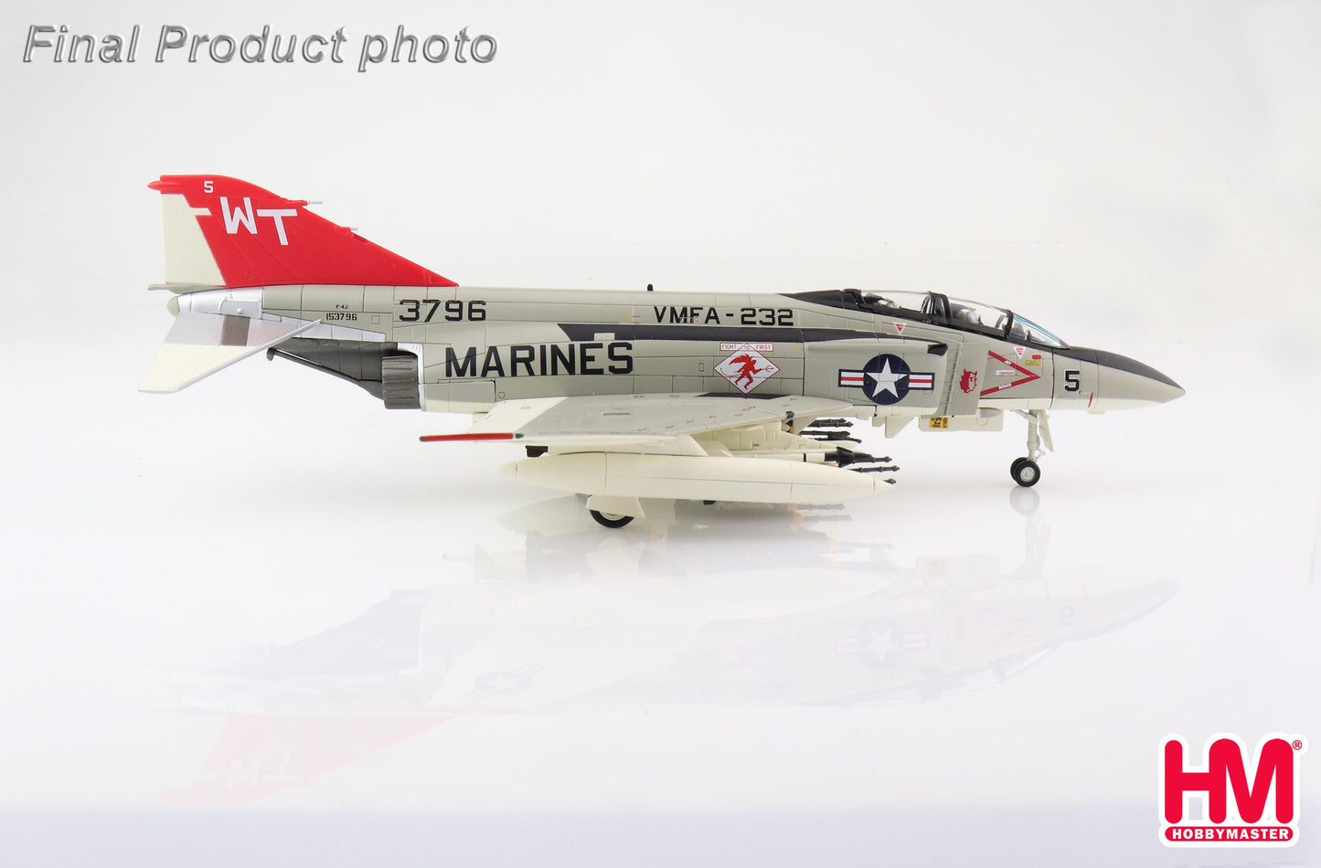 1/72 F-4J Phantom II 153796, VMFA-232 "Red Devils", US Marines, Japan 1977