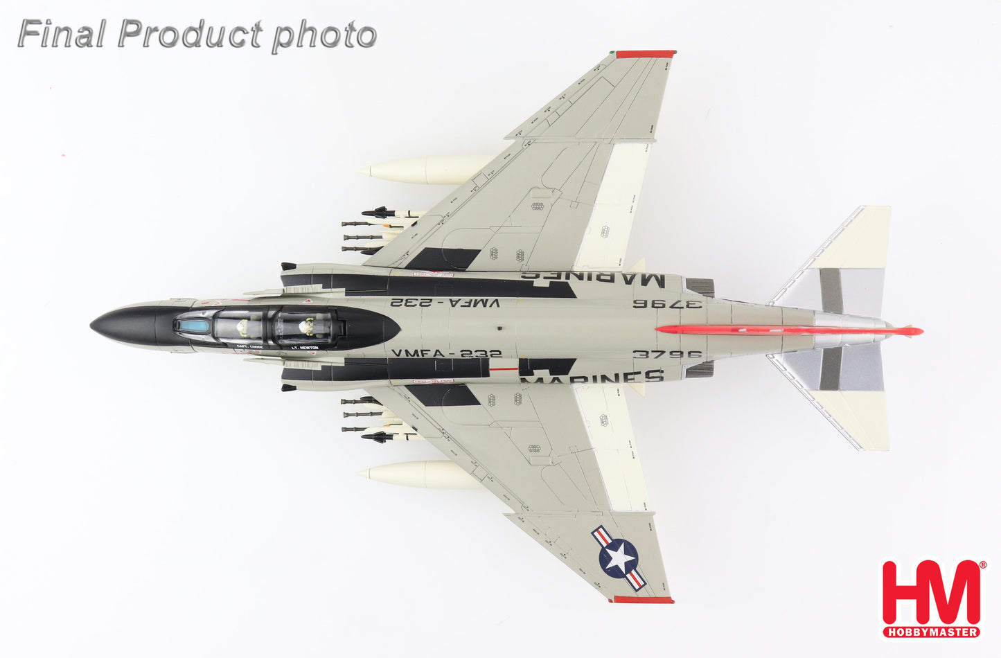 1/72 F-4J Phantom II 153796, VMFA-232 "Red Devils", US Marines, Japan 1977