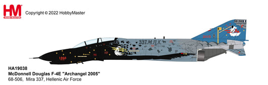1/72 F-4E â€œArchangel 2005â€� 68-506, Mira 337, Hellenic Air Force