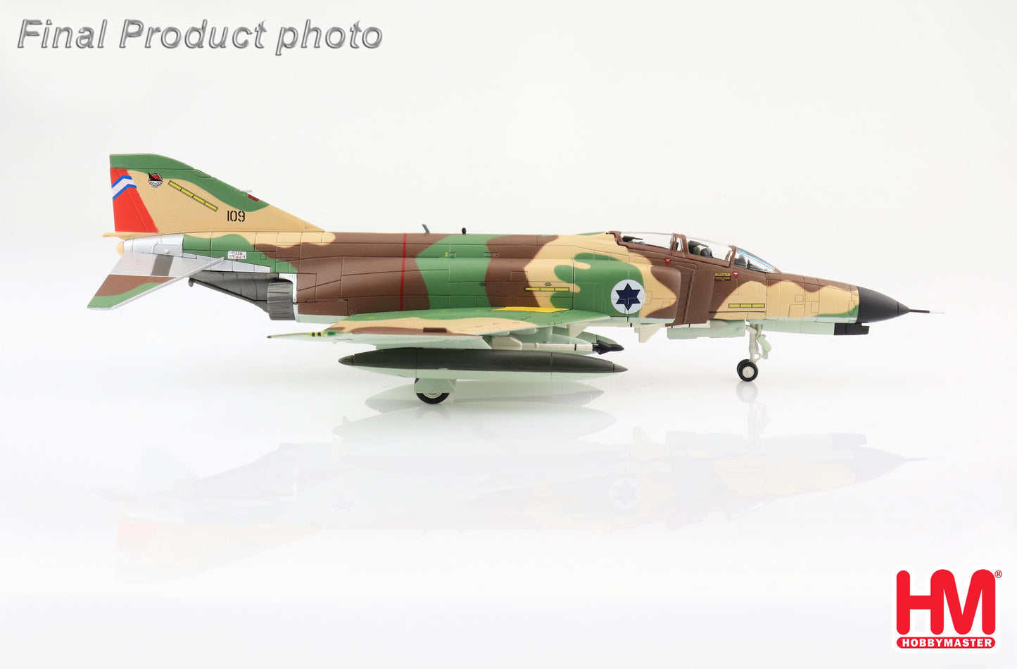 1/72 F-4E "Kurnass" S/N 109 201st Sqn. "The One" Tel Nof Air Base Israel Air Force 1974