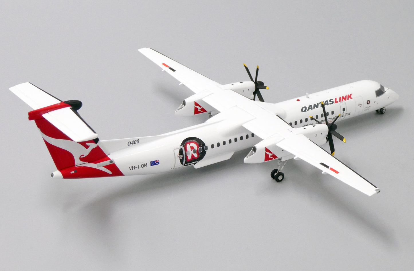 1/200 QantasLink Bombardier Dash 8-Q400 VH-LQM iRecognise.org.au Livery -