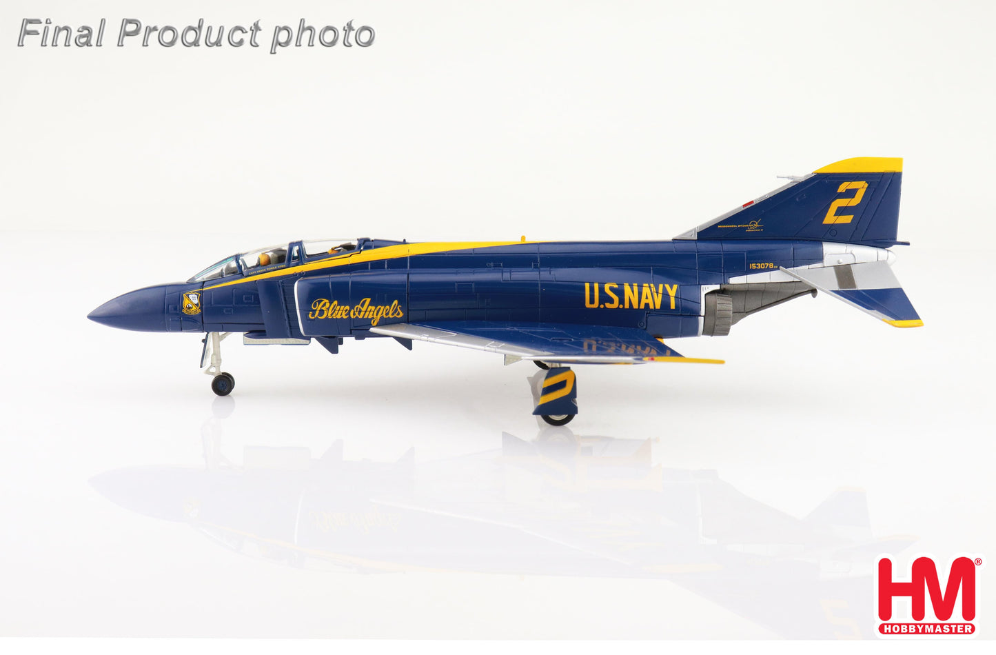 1/72 F-4J Phantom II No. 2 Airplane US Blue Angels 1969