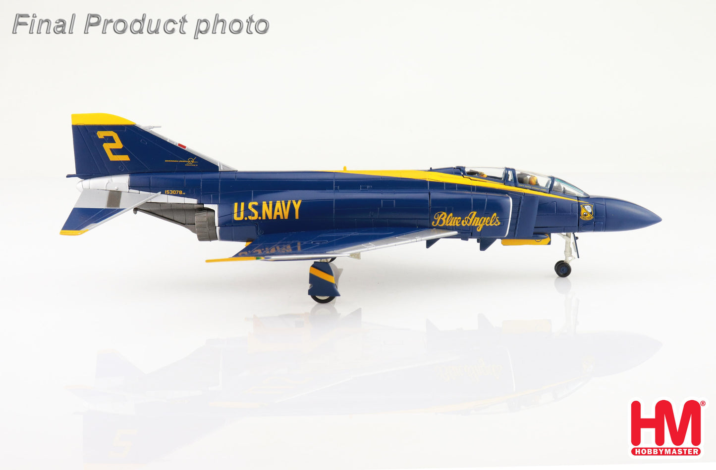 1/72 F-4J Phantom II No. 2 Airplane US Blue Angels 1969