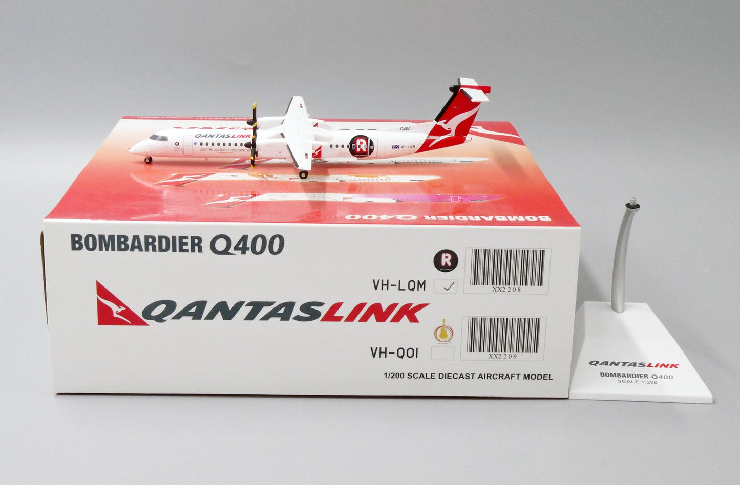 1/200 QantasLink Bombardier Dash 8-Q400 VH-LQM iRecognise.org.au Livery -