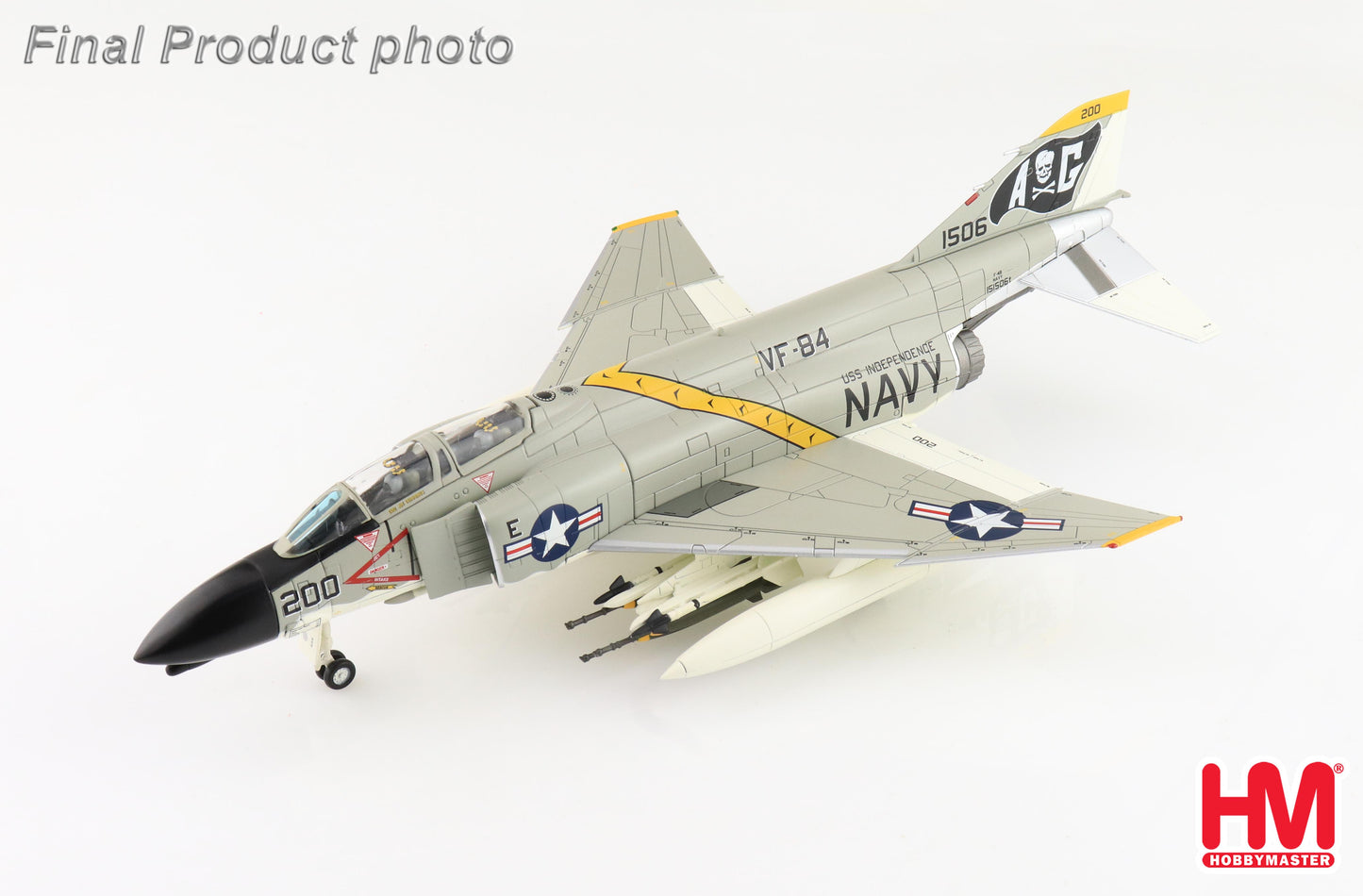 1/72 F-4B Phantom II 151506 VF-84 "Jolly Rogers" USS Independence 1964