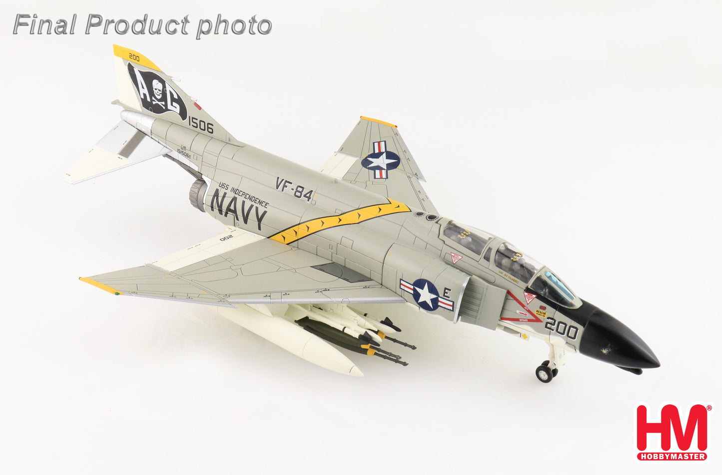 1/72 F-4B Phantom II 151506 VF-84 "Jolly Rogers" USS Independence 1964