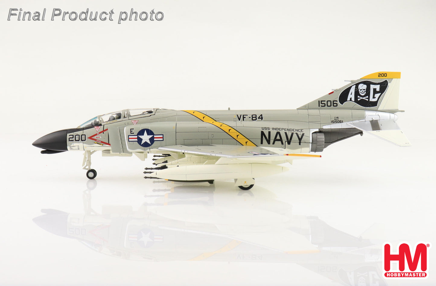 1/72 F-4B Phantom II 151506 VF-84 "Jolly Rogers" USS Independence 1964