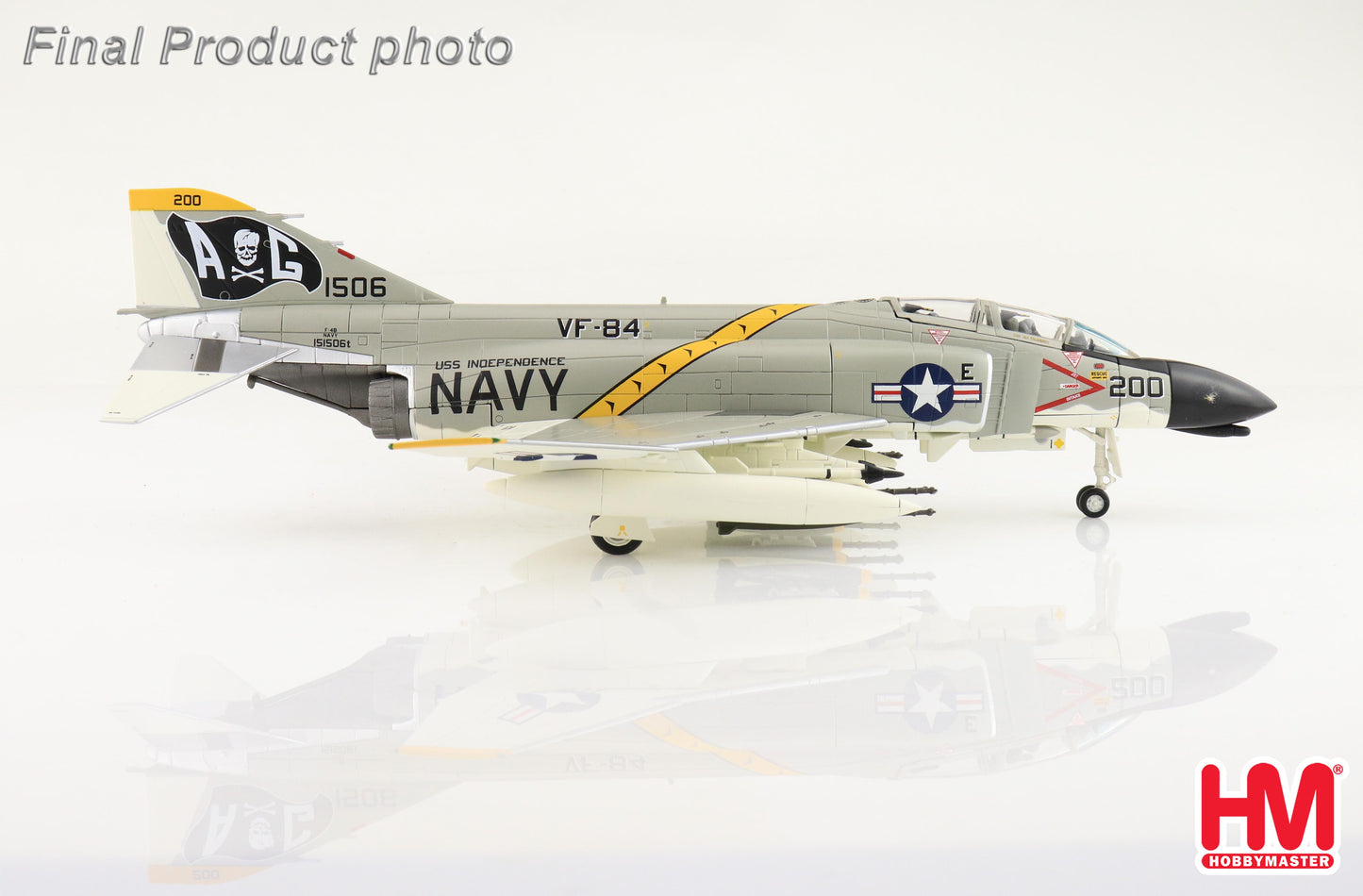 1/72 F-4B Phantom II 151506 VF-84 "Jolly Rogers" USS Independence 1964