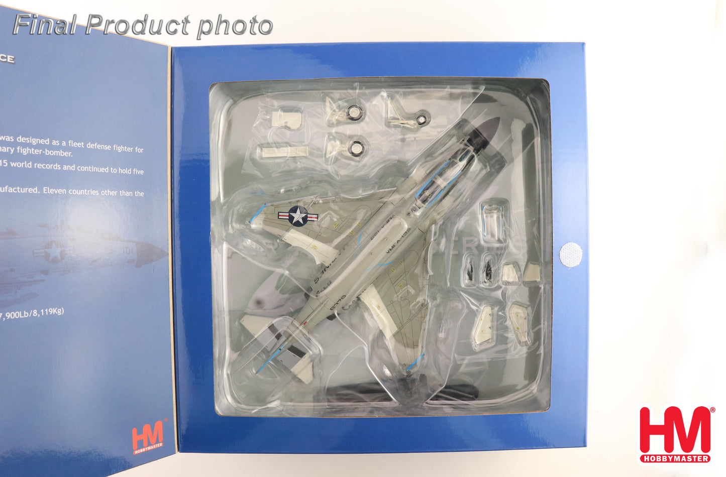 1/72 F-4B Phantom II 158378 VMFA-122 DA Nang Air Base 1968 (with 3 x MK.4 Gun Pods)