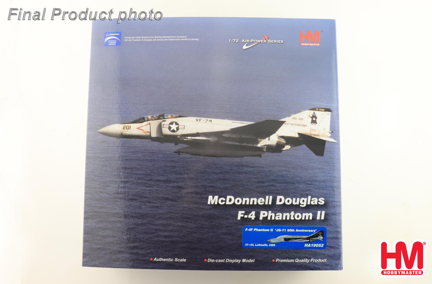 1/72 F-4F Phantom II "JG-71 50th Anniversary" 37+03 Luftwaffe 2009