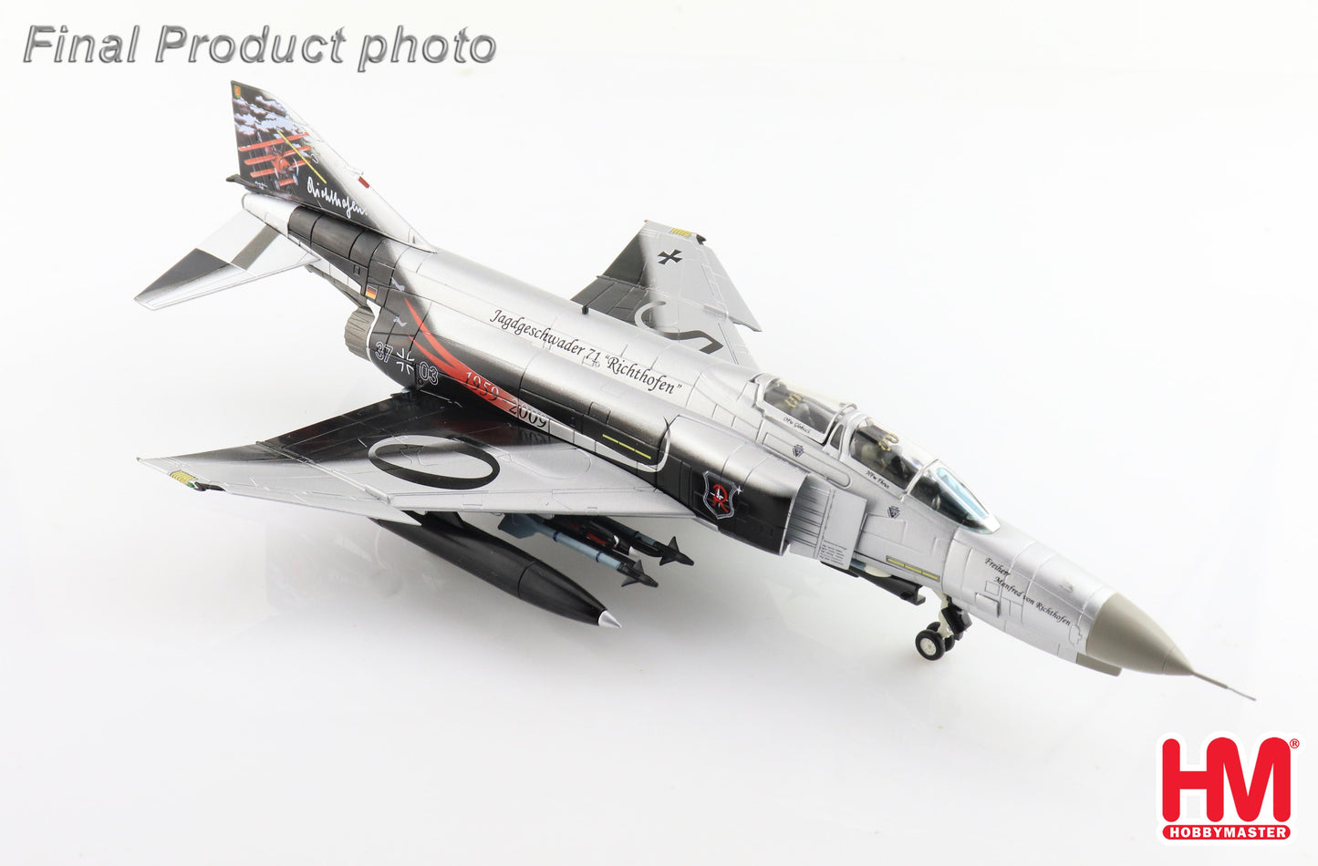 1/72 F-4F Phantom II "JG-71 50th Anniversary" 37+03 Luftwaffe 2009
