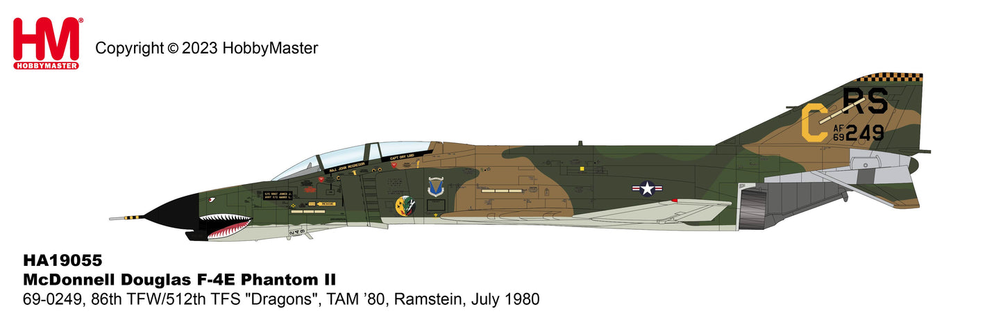 1/72Â F-4E Phantom II "TAM 80" 69-0249 86th TFW/512th TFS Ramstein July 1980