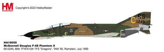 1/72Â F-4E Phantom II "TAM 80" 69-0249 86th TFW/512th TFS Ramstein July 1980