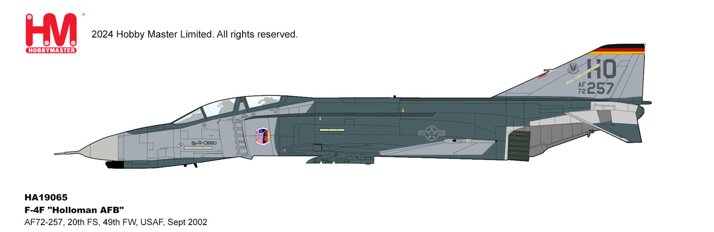 1/72 F-4F "Holloman AFB" AF72-257 20th FS 49th FW USAF Sept 2002
