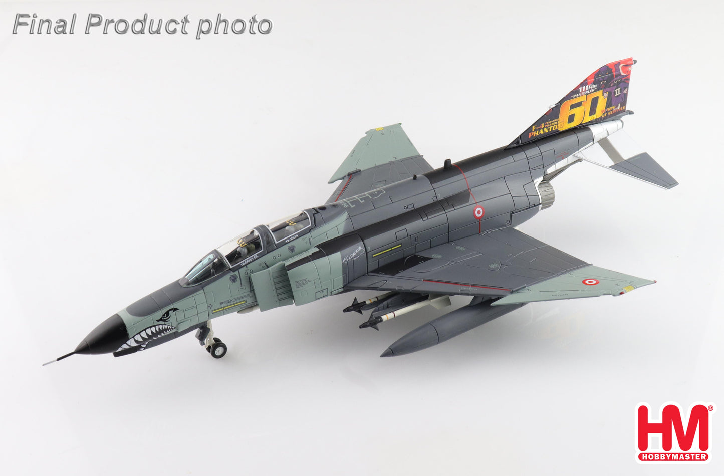 1/72 F-4E "Panther Sqn. 60 Years Special" 77-0296 111th Panther Squadron. Turkish Air Force 2019