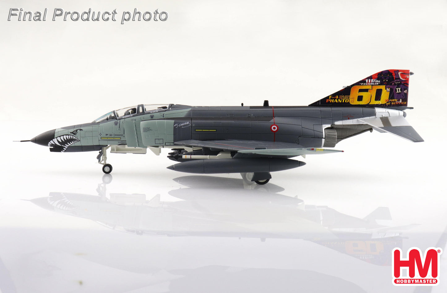 1/72 F-4E "Panther Sqn. 60 Years Special" 77-0296 111th Panther Squadron. Turkish Air Force 2019