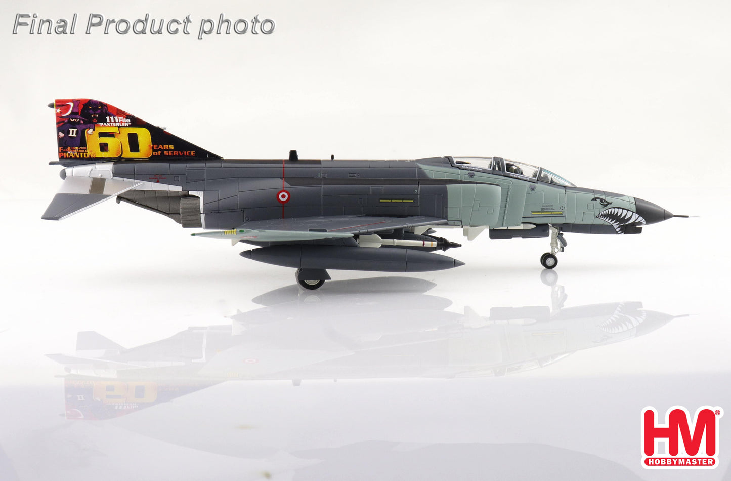 1/72 F-4E "Panther Sqn. 60 Years Special" 77-0296 111th Panther Squadron. Turkish Air Force 2019