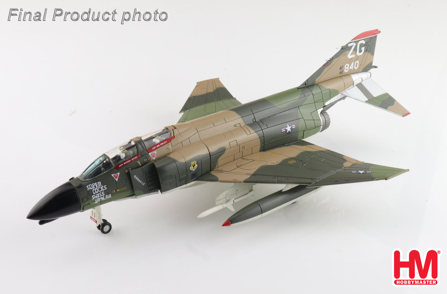 1/72 EF-4C Wild Weasel "Super Cocks Swiss Samilar" 64-0840 67th TFS Korat RTAFB 1971