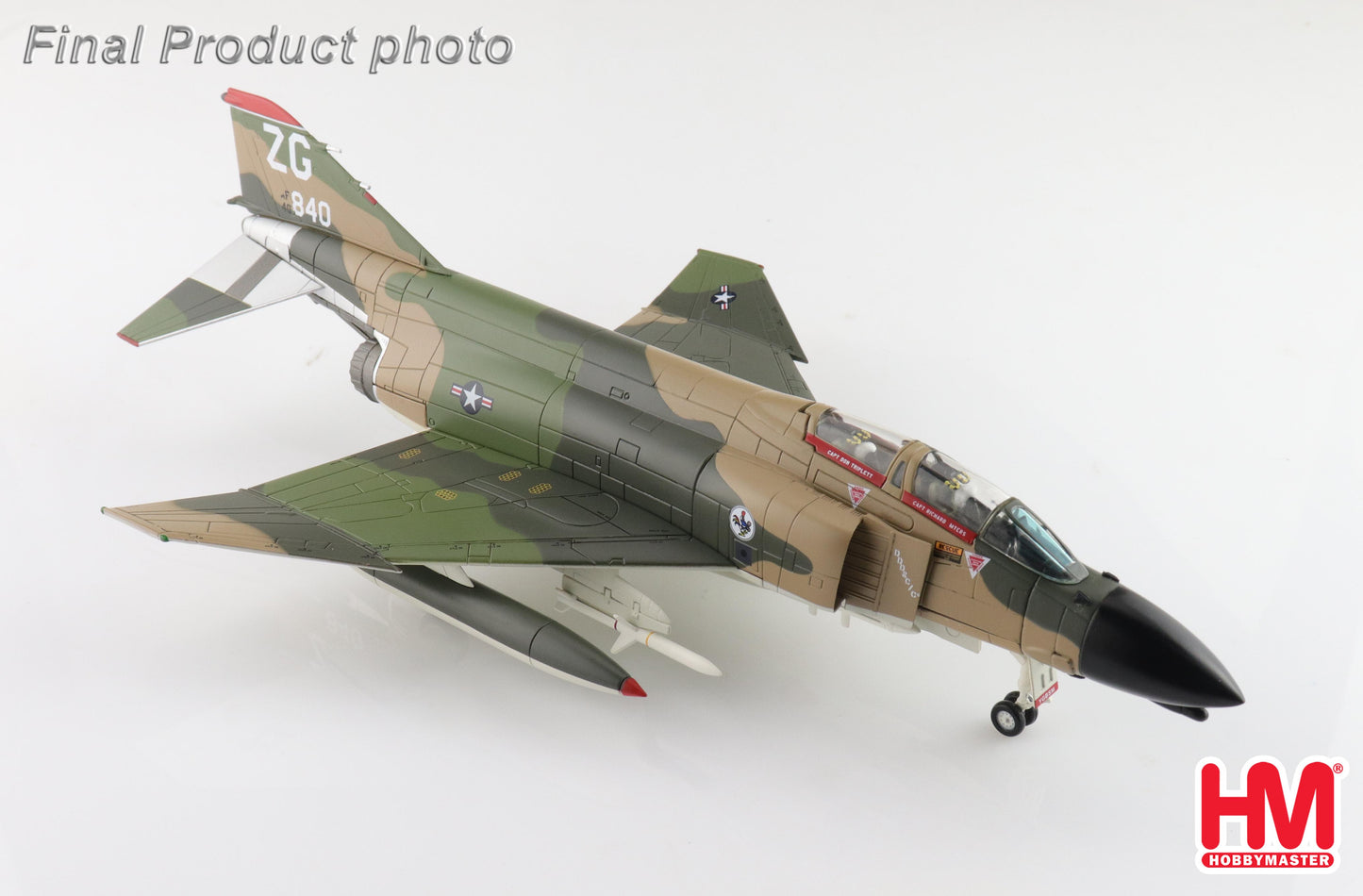 1/72 EF-4C Wild Weasel "Super Cocks Swiss Samilar" 64-0840 67th TFS Korat RTAFB 1971