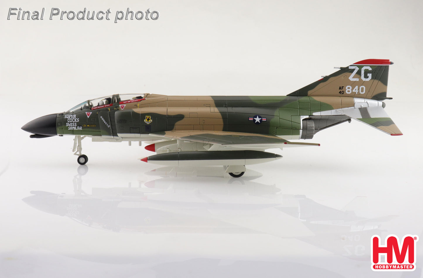 1/72 EF-4C Wild Weasel "Super Cocks Swiss Samilar" 64-0840 67th TFS Korat RTAFB 1971