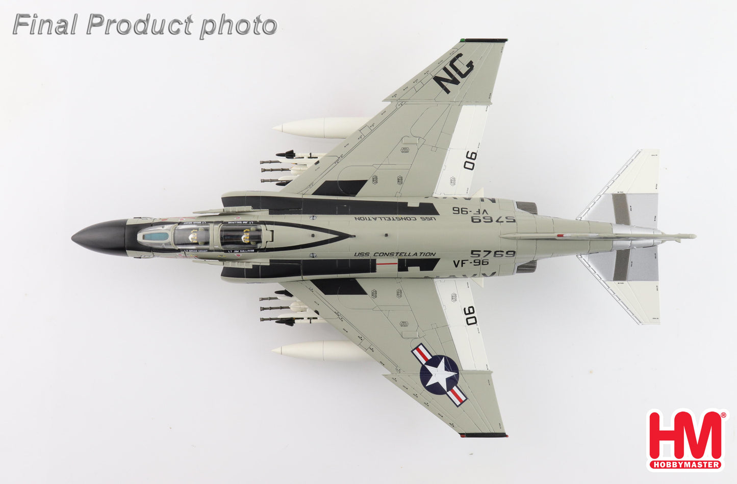 1/72 F-4J "Showtime 106" 155769 VF-96 USS Constellation May 1972