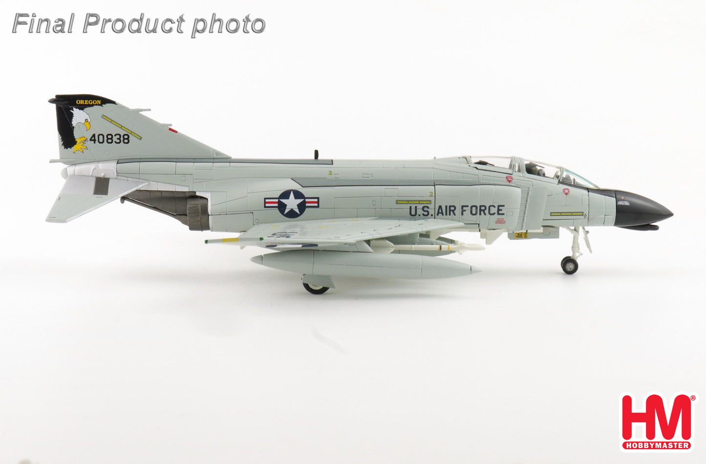 1/72 F-4C "Oregon ANG" 40838 114th TFTS Oregon 1980s