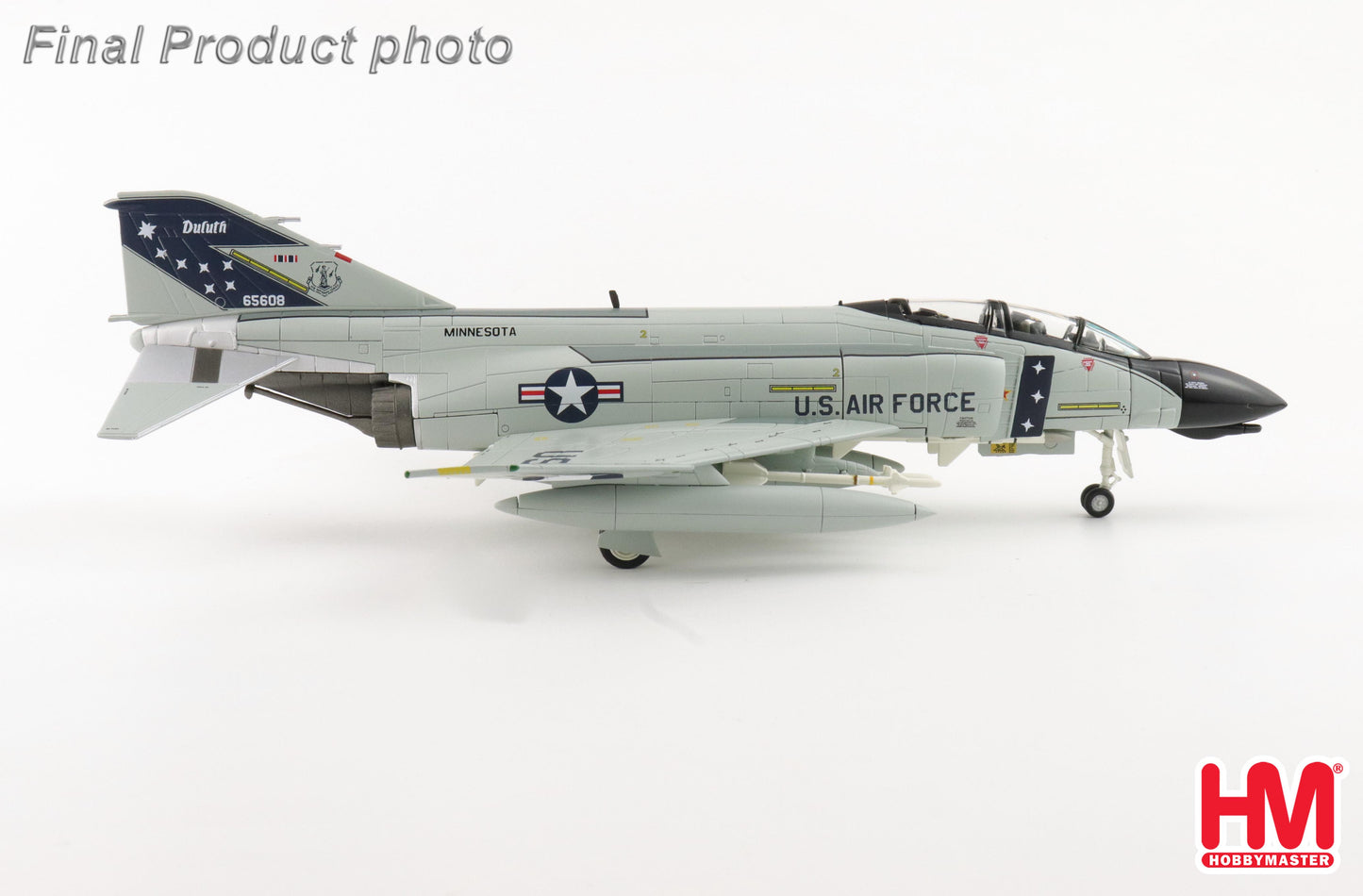 1/72 F-4D "Minnesota ANG" 65608 148th FIG Duluth IAP 1984