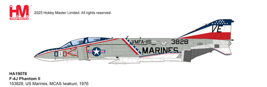 1/72 F-4J Phantom II 153828 US Marines MCAS Iwakuni 1976
