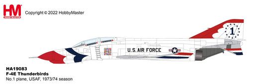 1/72 F-4E Thunderbirds No.1 plane USAF 1973/74 Season