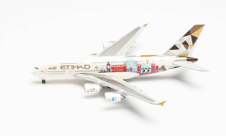 1/500 Etihad Airways Airbus A380  - Choose The United Kingdom -  A6-APE