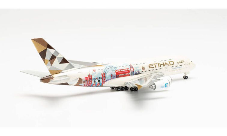 1/500 Etihad Airways Airbus A380  - Choose The United Kingdom -  A6-APE