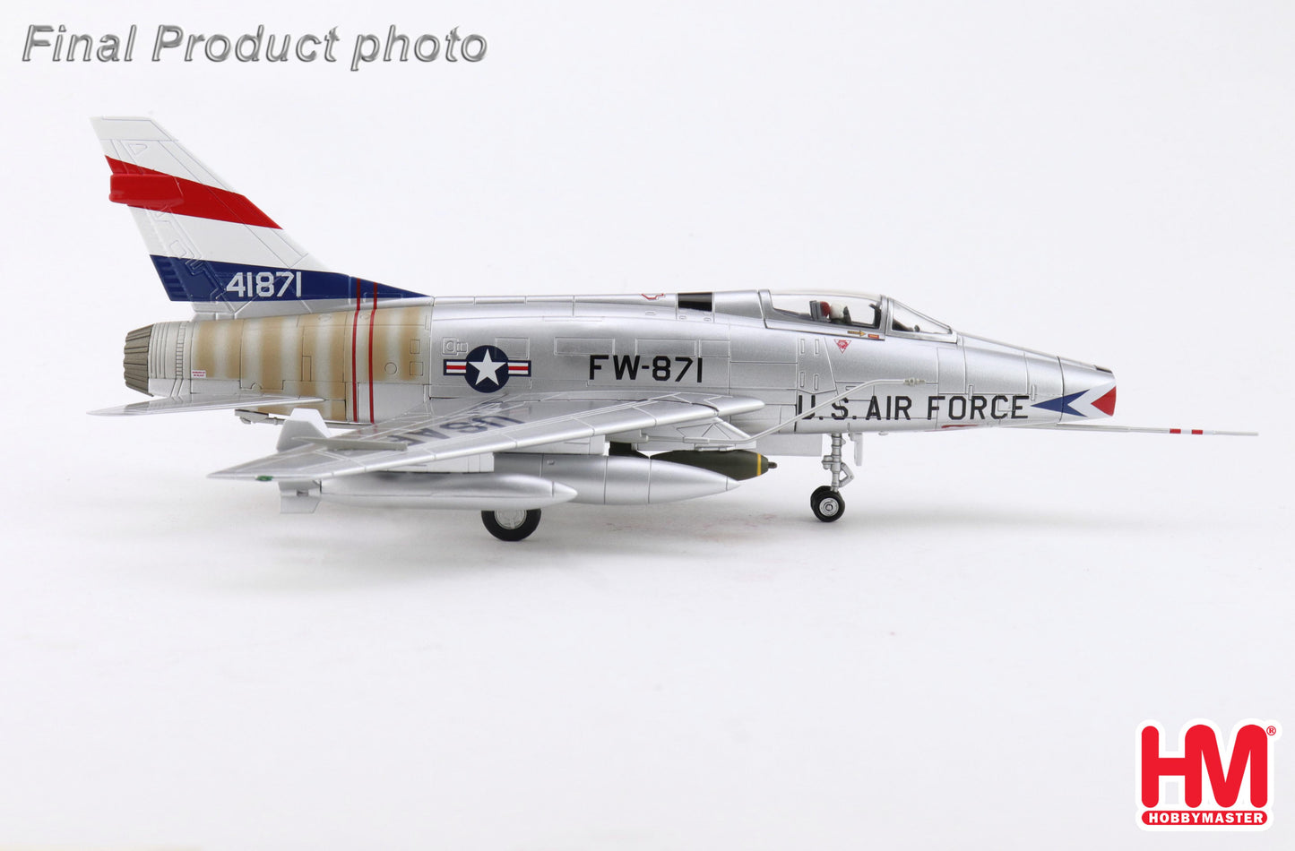 1/72 F-100 Super Sabre FW-871 USAF National Military Museum (Soesterberg)