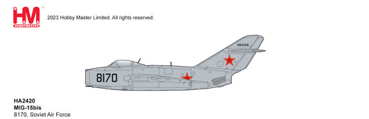 1/72 MIG-15bis 8170 Soviet Air Force