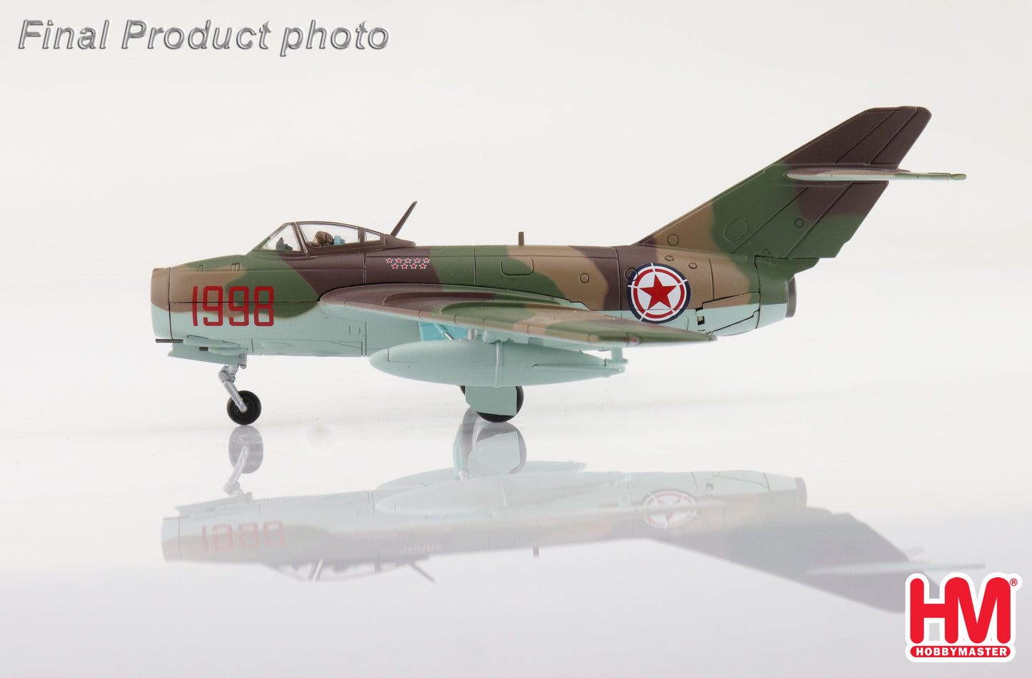 1/72 MIG-15bis Red 1998 Maj. Ivanovich Mikhin 518th IAP North Korea May 1953