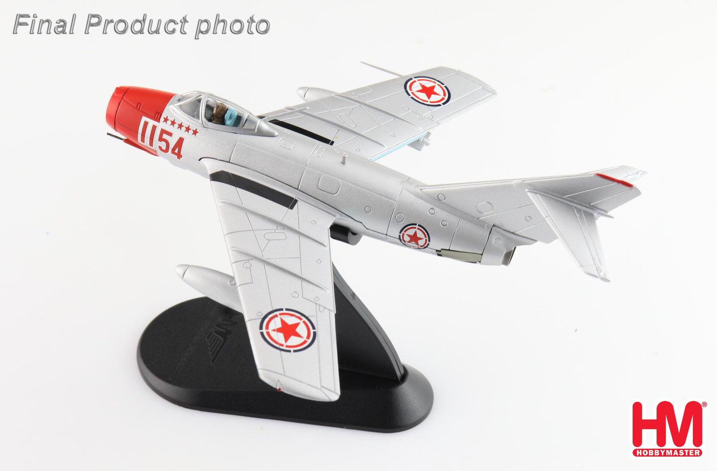 1/72 MIG-15bis No.1154Chinese People's Volunteers Air Force North Korea 1950s