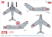 1/72 MIG-15bis "Red 079" Chinese People's Volunteers AF North Korea 1950s