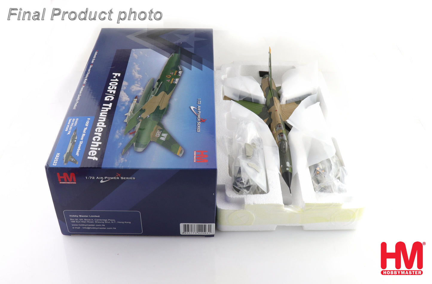 1/72Â F-105F "Red River Showboat" 63-8331 354 TFS/355 TFW Takhki RTAFB