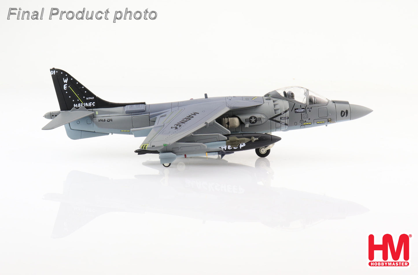 1/72 AV-8B Harrier II Plus 165421 VMA-214 "Black Sheep"USMC Afghanistan November 2009